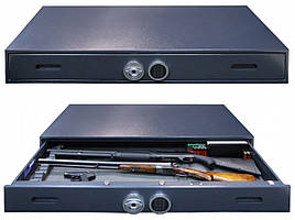 Сейф збройовий Griffon GU.135.E (ВxШxГ:175x1350x510) на 3 рушниці, сейф для рушниці, мисливський сейф