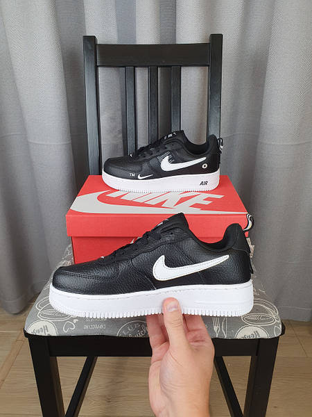Nike Air Force 1 07 LV8 Ultra Black White 1 Dianora Style 1468170420