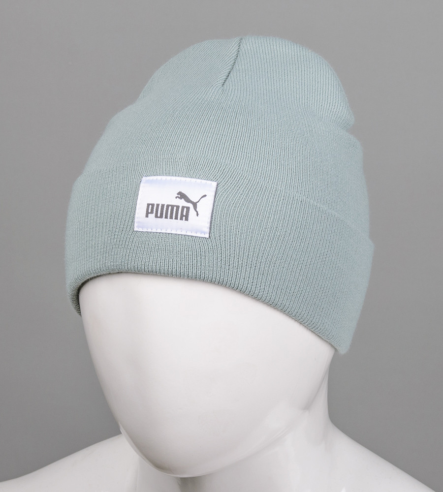 Шапка молодіжна "Ріжки" Puma (m20), Світла м'ята