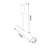 Світильник трековий Horoz OSLO 10W чорний, срібний, білий, фото 4