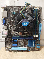 Комплект материнська плата Asus P8H61-M LX2+процесор I3-2120+4ГБ+кулер