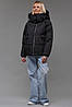 Пуховик TOWMY 3031 black green, фото 3