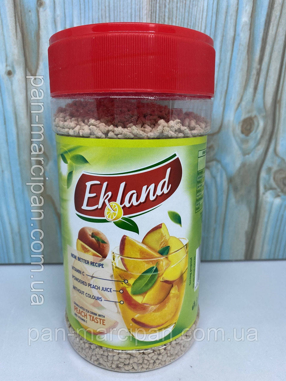 Чай розчинний Ekland Peach Taste 350г (банка), фото 1