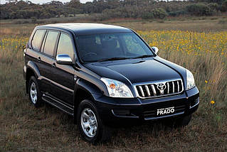 Передні амортизатори Toyota Land Cruiser J120 від 2002г з двигуном 3,0 4,0 (Стійка томо прадо 120), фото 3