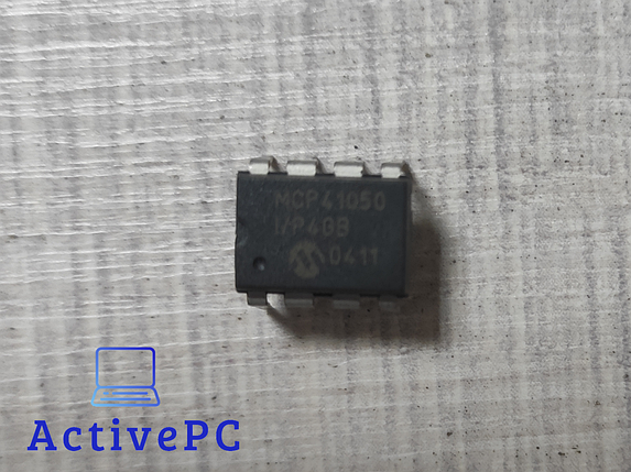 Мікросхема цифровий потенціометр MCP41050 DIP-8, фото 1