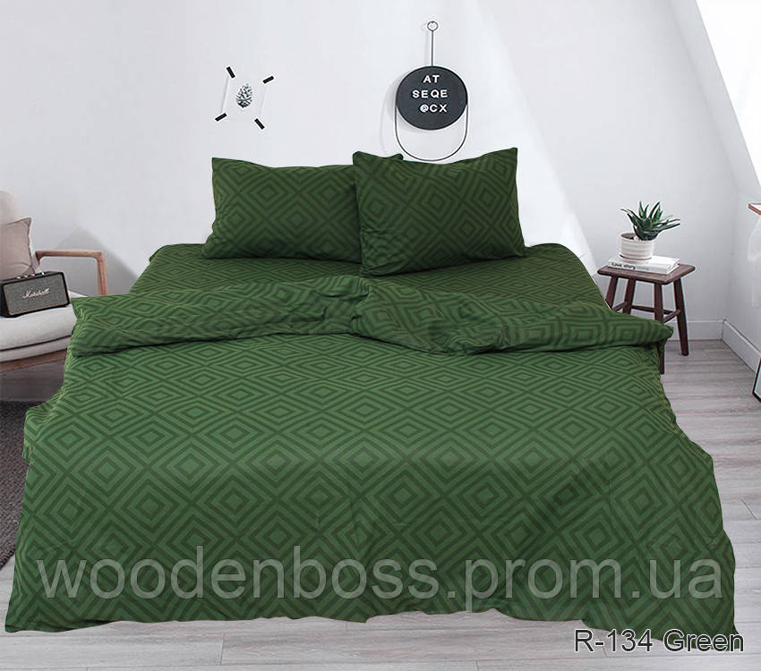 ТМ TAG Комплект постільної білизни R134Green