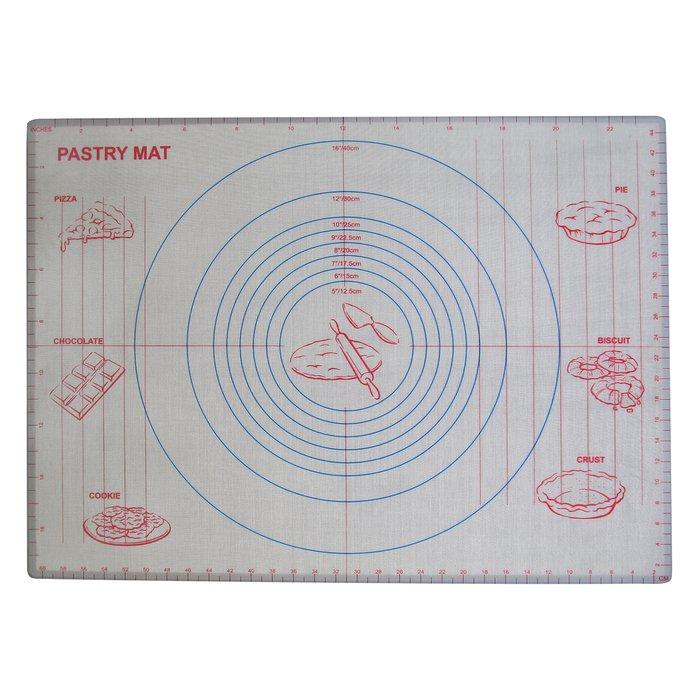 Килимок для розкатування тіста Empire 610*455 мм армований з розміткою
