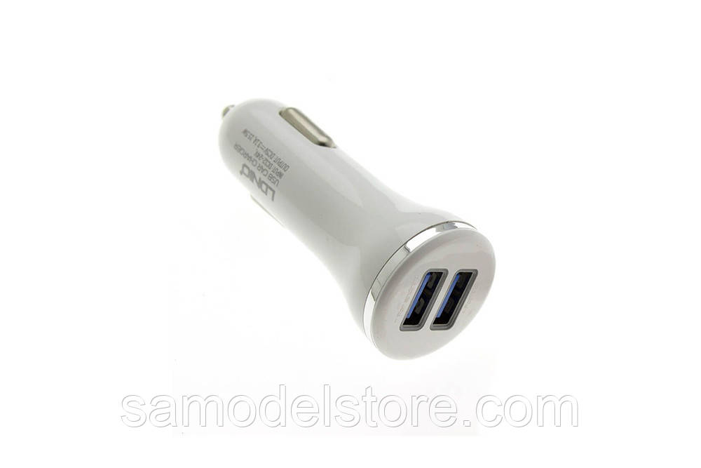 Автомобільний адаптер LDNIO DL-C23 2USB 3,1A
