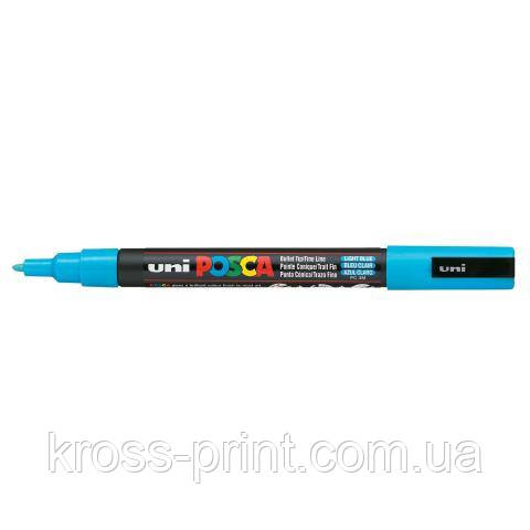 Маркер POSCA, 0.9-1.3 мм, пише чорним