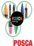 Маркер POSCA, 0.9-1.3 мм, пише чорним, фото 3