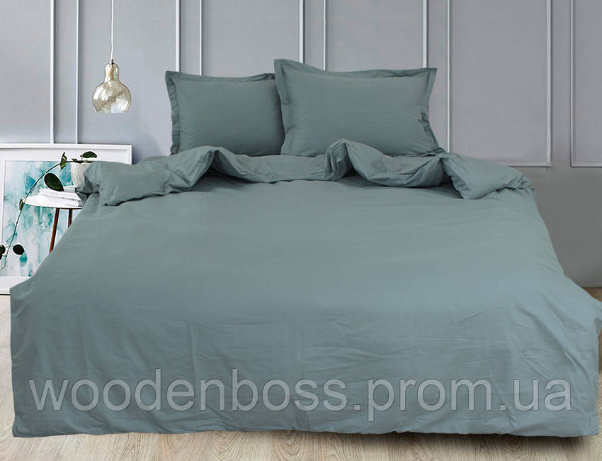 ТМ TAG Комплект постільної білизни Green Grey