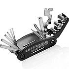 Велосипедний мультитул 15 в 1 / Кишеньковий набір інструментів для велосипеда, фото 6