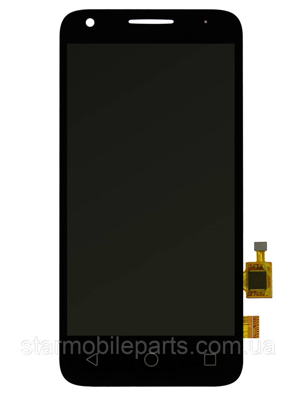 Дисплей Alcatel 5017X / Alcatel 5017D + сенсор чорний (оригінальні комплектуючі)