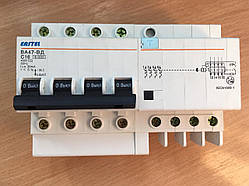 Диференціальний автоматичний вимикач ВА47-ВД (30 мА) 16 А, 3+N