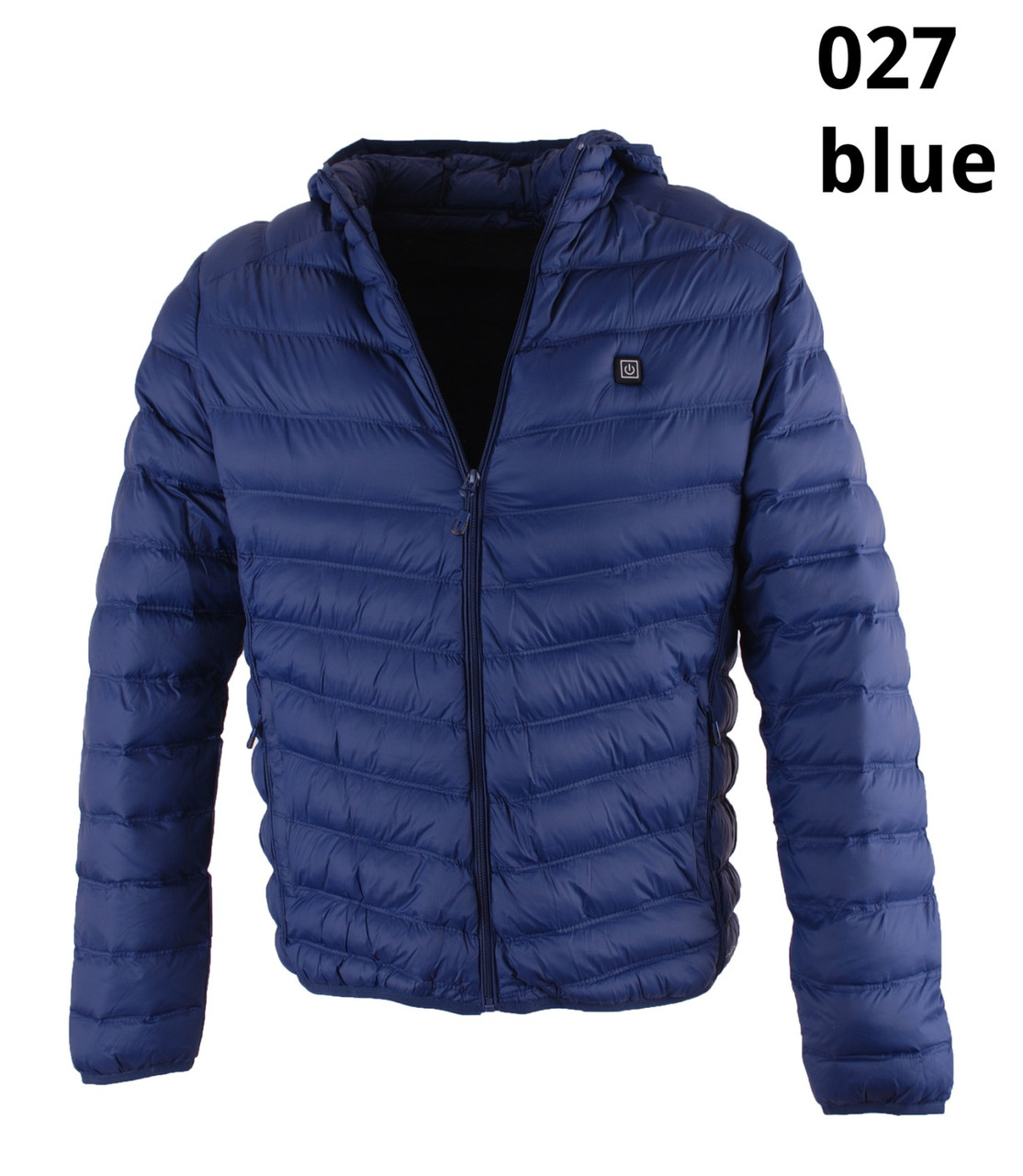 Чоловіча стьобана куртка з підігрівом від повербанка AZT, фото 1