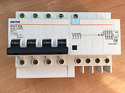 Диференціальний автоматичний вимикач ВА47-ВД (30 мА) 10 А, 3+N