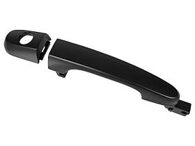 Kia Sportage 04-10 зовнішня ручка чорна з отвором передня права