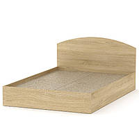 Кровать с матрасом 140 дуб сонома Компанит (144х202х75 см)