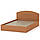 Ліжко з матрацом 140 дуб сонома Компаніт (144х202х75 см), фото 8