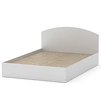 Ліжко з матрацом 140 німфея альба (білий) Компаніт (144х202х75 см)