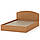 Ліжко з матрацом 140 горіх екко Компаніт (144х202х75 см), фото 4