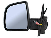 Opel Combo 2012- наружное зеркало электро с подогревом черное без датчика левое, арт. DA-19882