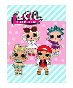 "Лол" - Наліпка на Сік 6,5*8,5 см