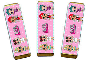 "Лол" - Наліпка Батончик 11,5*7,5 см