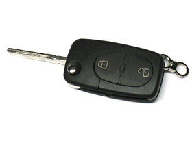 Audi A2 A3 A4 A6 A8 Q3 Q5, Q7 TT корпус ключа 2 кнопки
