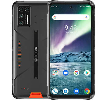 Смартфон UMIDIGI Bison GT 8/128 GB Orange, 64+16+5+5/32 Мп, 8 ядер, 2sim, екран 6.67" IPS, 5150mAh, IP69K, 4G