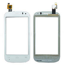 Сенсор (тачскрін) Alcatel OT4033 білий