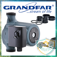 Циркуляционные насосы для систем отопления частного дома для теплого пола гайки GRANDFAR UPS25-8-180 (GF1063)