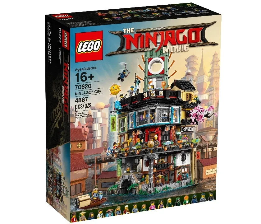 Конструктор  LEGO Ninjago Movie 70620  Ниндзяго Сіті