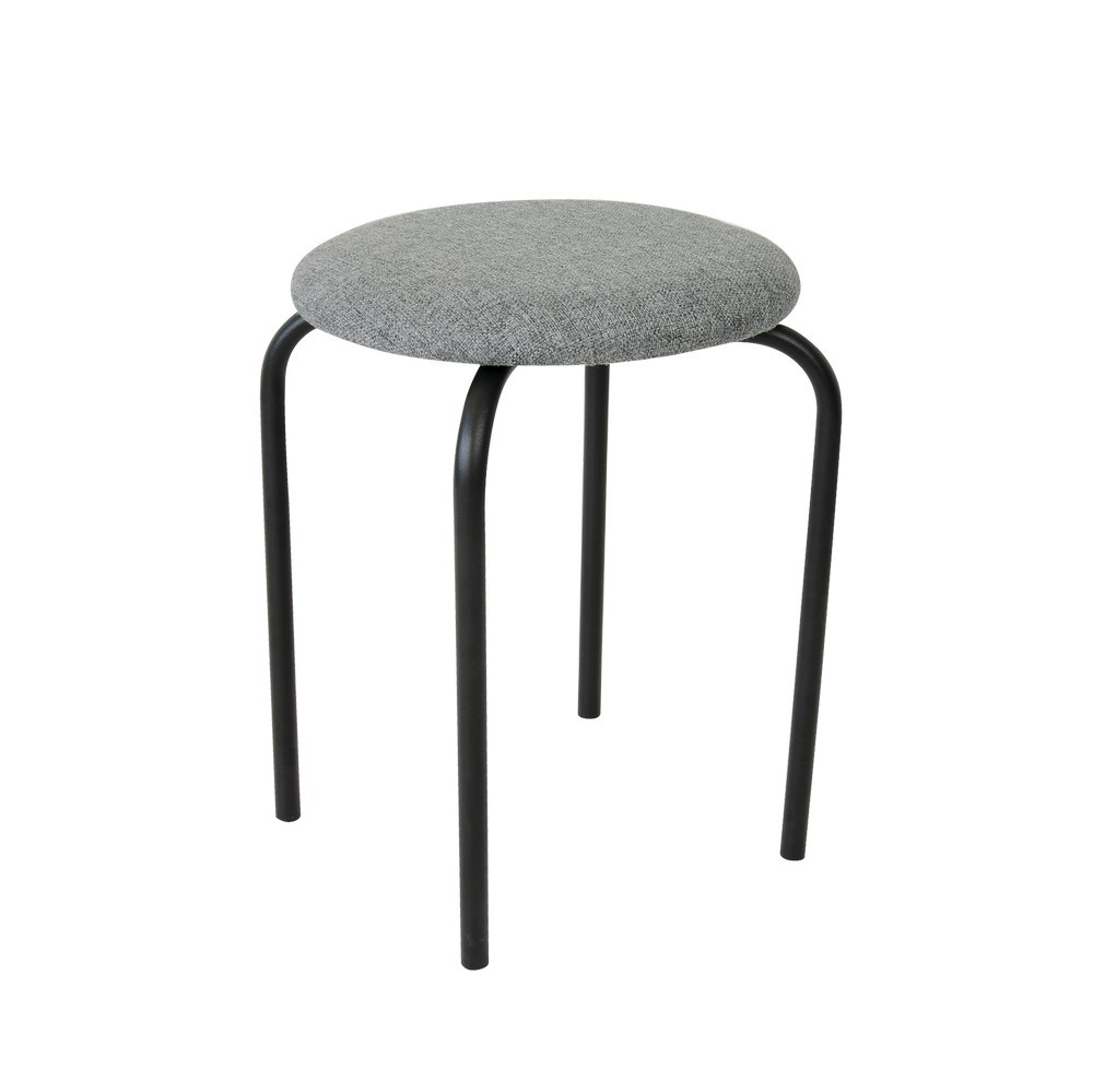 Табурет "Стандарт" з м'якою кришкою Сірий, фото 1