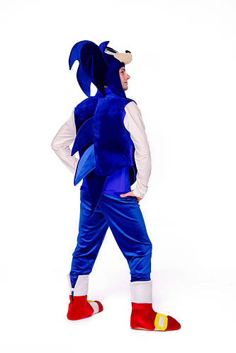 Соник «Sonic» карнавальный костюм для аниматоров, цена 2390.40 грн —  Prom.ua (ID#1468265369)