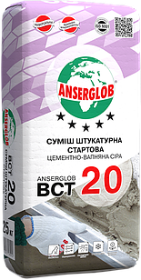 Штукатурка Anserglob ВСТ 20