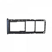 Слот Сім-карти Samsung A750 A7 2018 Black сервісний оригінал з розбірки