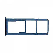 Слот сім-картки Samsung A750 A7 2018 Blue сервісний оригінал з розбірки