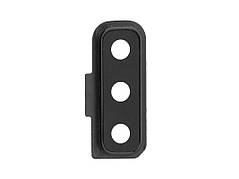 Скло камери Samsung A70 A705 2019 у рамці Black сервісний оригінал з розбірки