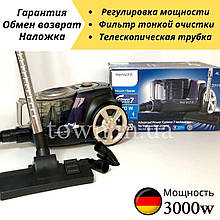 Колбовый пилосос без мішка Henschll XN19-88 (4 л) 3000Вт Циклоный,побутової,для дому,безмішковий потужний