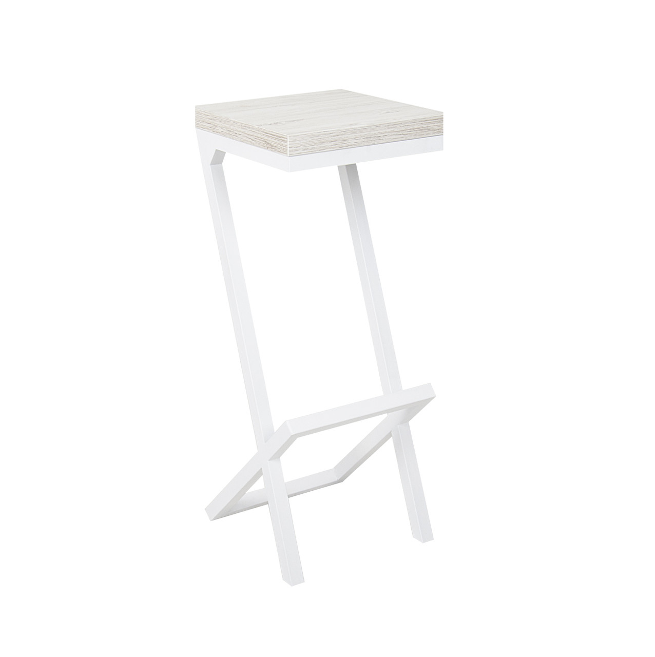 Стілець барний "Сумах" білий каркас (), фото 1