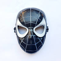 Детская маска Человека паука черная