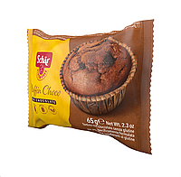 Маффин без глютена шоколадный с кусочками шоколада "Muffin Choco" Dr. Schar 65 g