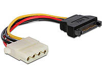 Переходник питания Molex (F) - SATA (M), 15 см, Cablexpert (CC-SATA-PS-M)