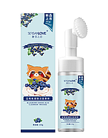 Пенка-мусс для умывания SERSANLOVE Blueberry Amino Acid Cleanser Mousse с экстрактом черники 150 мл