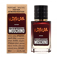 Moschino Cheap And Chic I Love Love TESTER LUX, женский, 60 мл