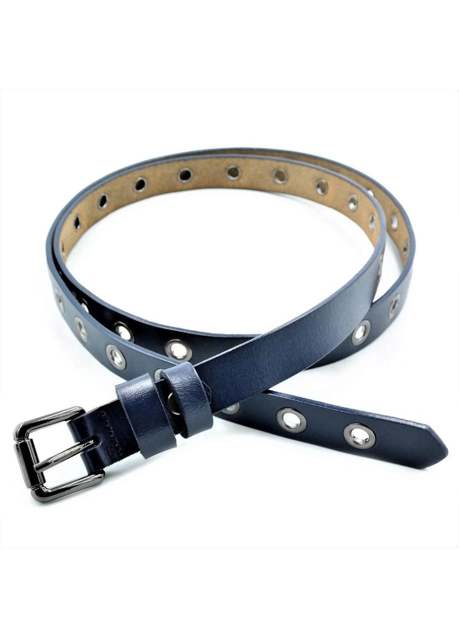 Жіночий шкіряний ремінь Колір Темно-синій Weatro uzk-k20zh-kit0106, фото 1