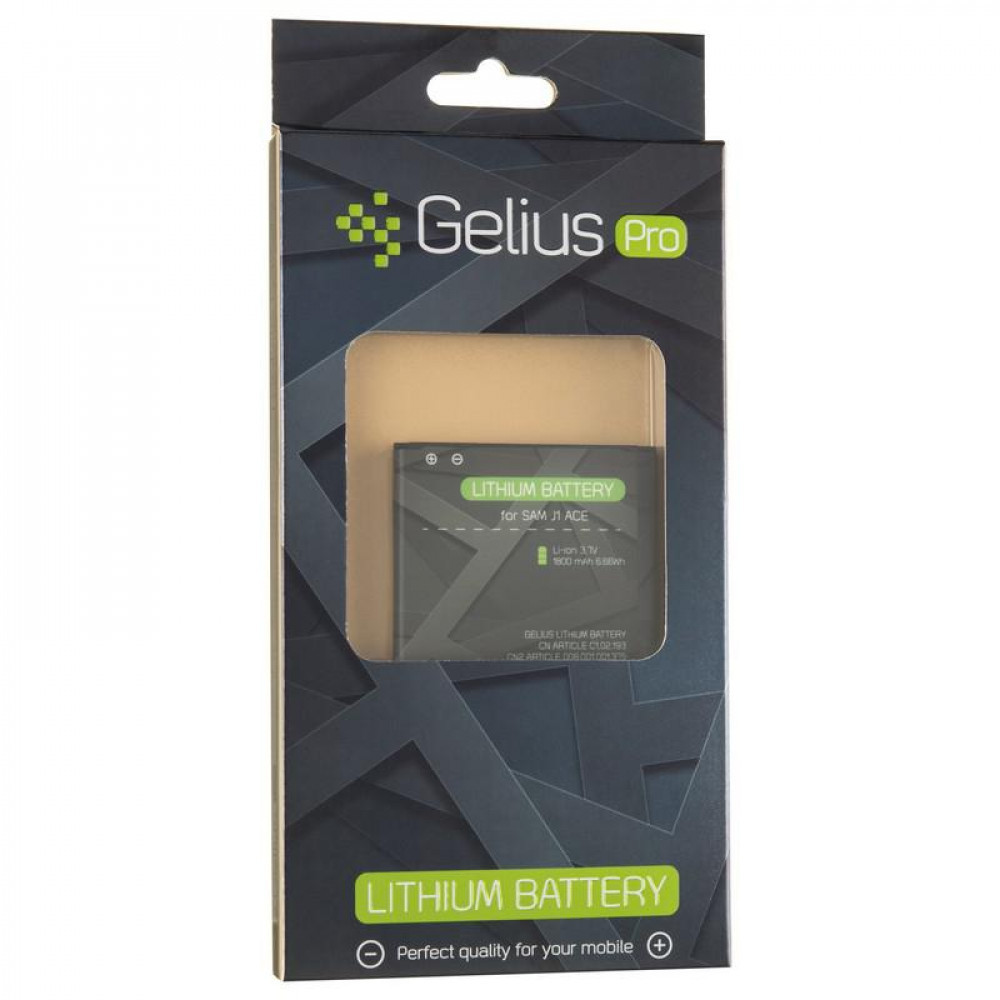 Акумулятор Gelius Pro EB-BJ111ABE для Samsung Galaxy J110 / J1 Ace (Original), 1800 mAh
