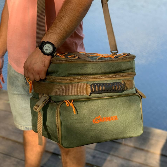 Рибальська сумка GARMATA Total Fish з коробками.  Сумка спінінгіста з ящиками.  Тканина Cordura.: продаж, ціна у Харкові.  Рибальські сумки та коробки від "FishDvizh" - 1468340035