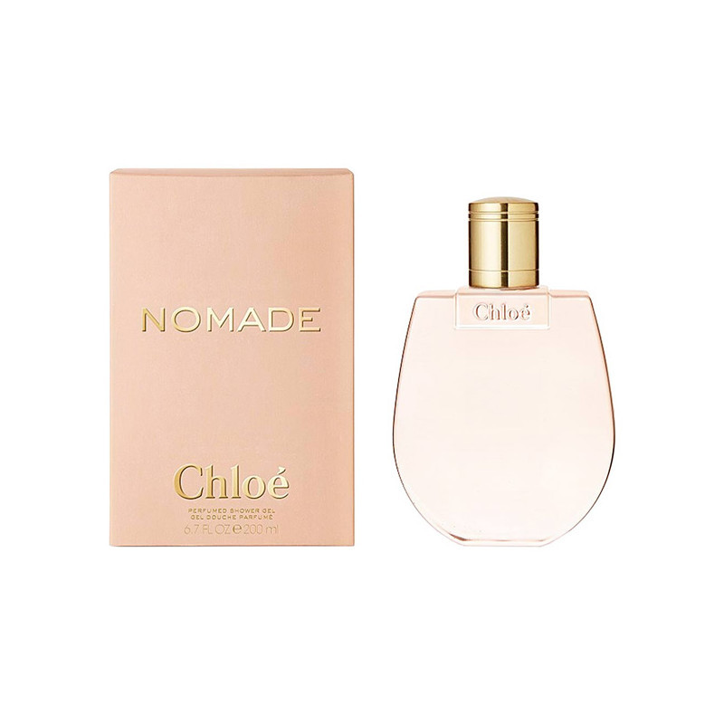 Парфумований гель для душу жіночий Chloe Nomade shower gel 200ml , квітковий шипровий аромат